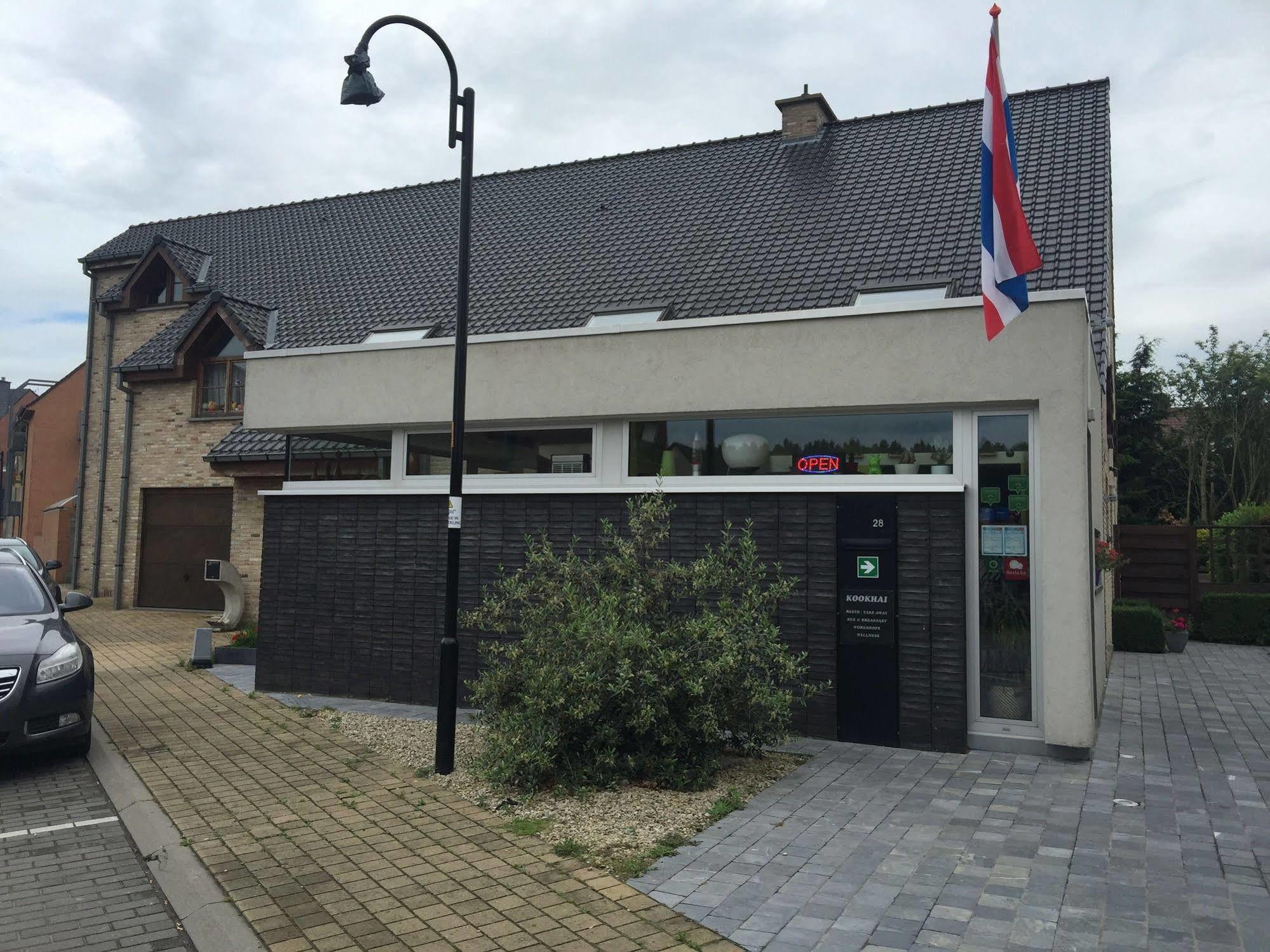 B&B Kookhai Kluisbergen Bagian luar foto